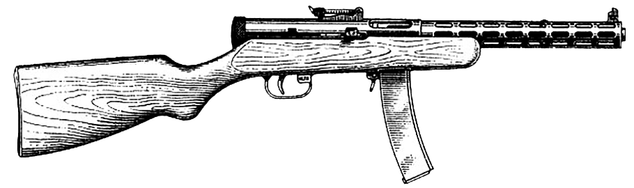 Пистолет-пулемет Дегтярева ППД-34
