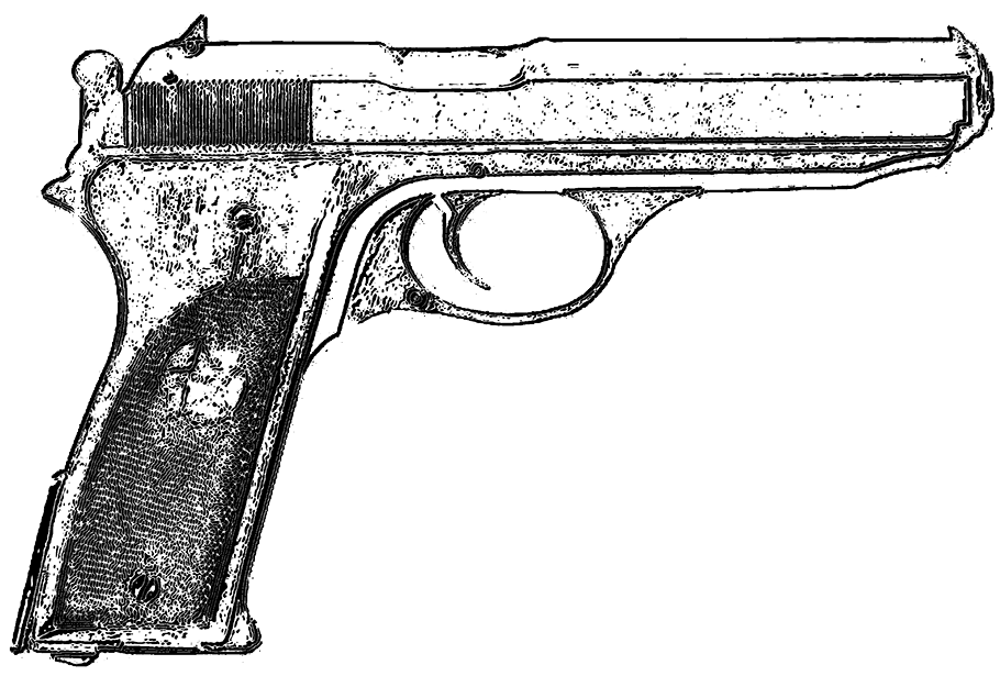 Автоматический пистолет Калашникова 1950 г, опытный