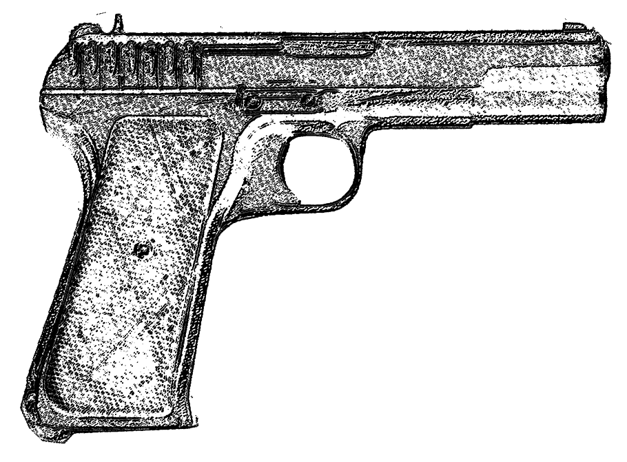 Пистолет Токарева ТТ 15-зарядный, опытный